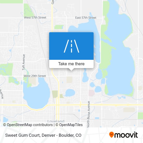 Sweet Gum Court map