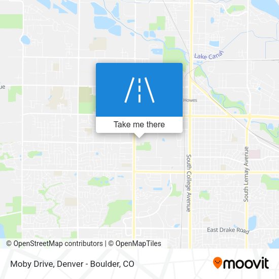 Mapa de Moby Drive