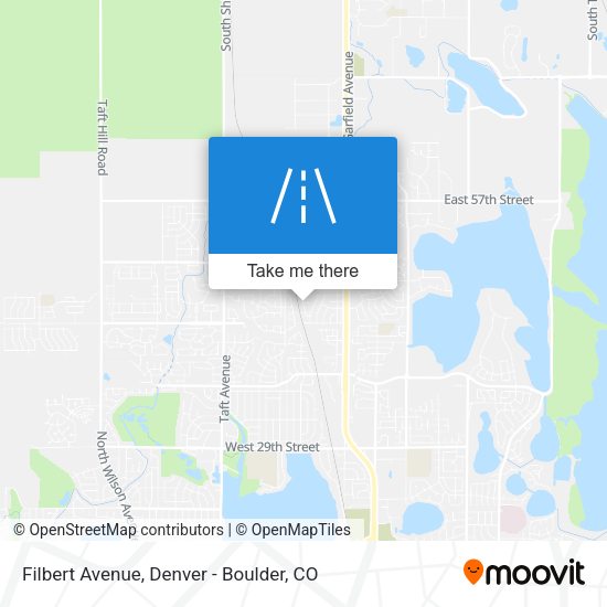 Filbert Avenue map