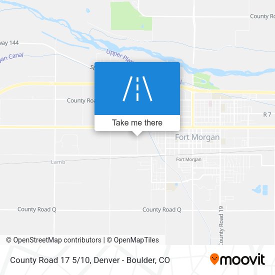 County Road 17 5/10 map
