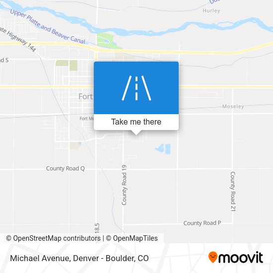 Mapa de Michael Avenue