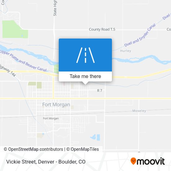 Vickie Street map