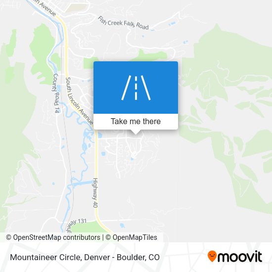 Mountaineer Circle map