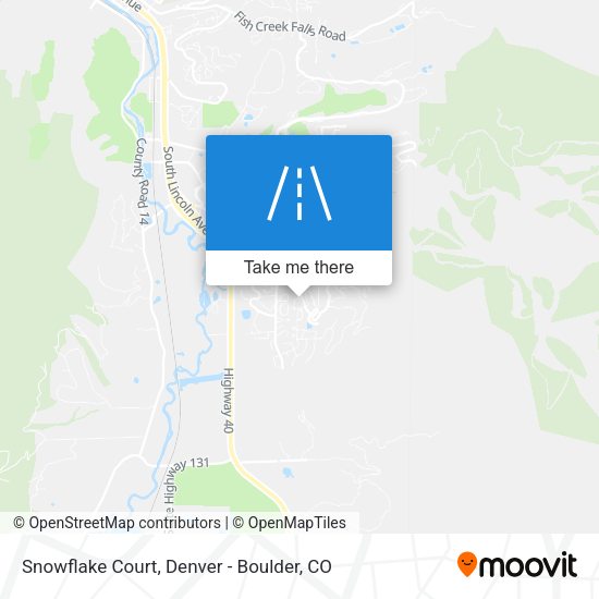 Mapa de Snowflake Court