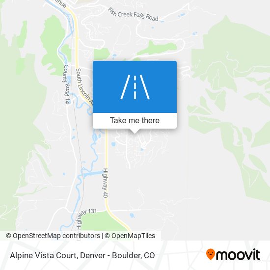 Alpine Vista Court map