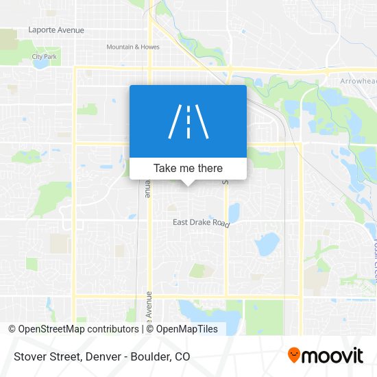 Stover Street map