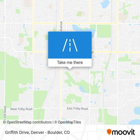 Griffith Drive map