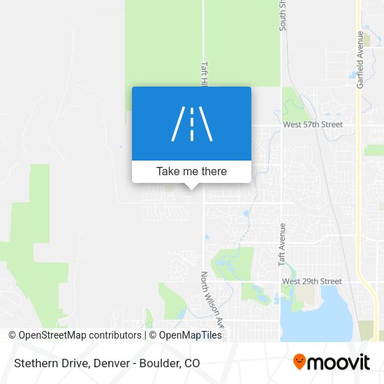 Stethern Drive map