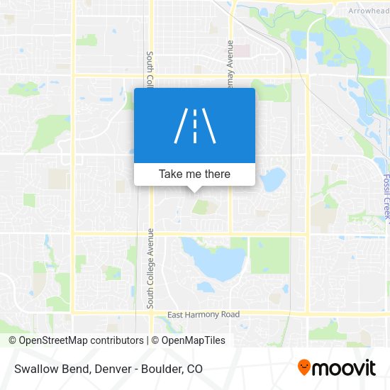 Swallow Bend map