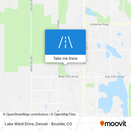 Lake Ward Drive map