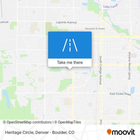 Heritage Circle map