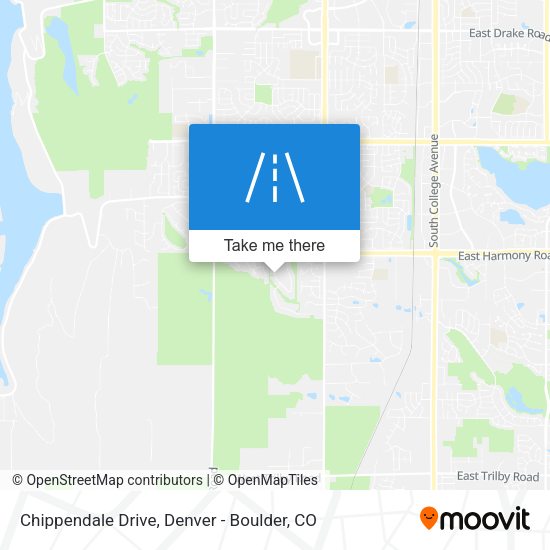 Chippendale Drive map