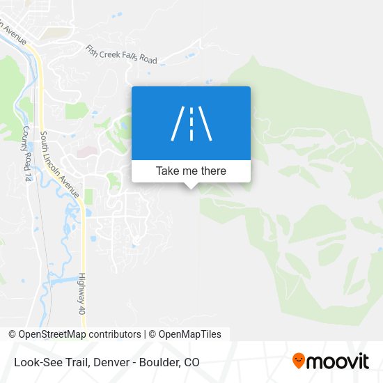 Mapa de Look-See Trail