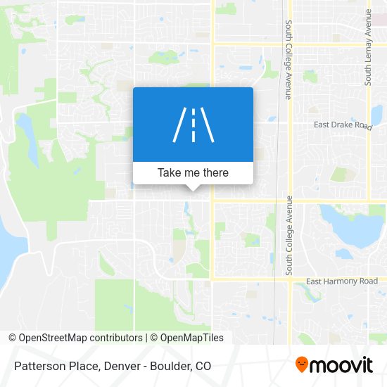 Patterson Place map