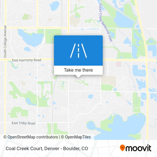 Coal Creek Court map