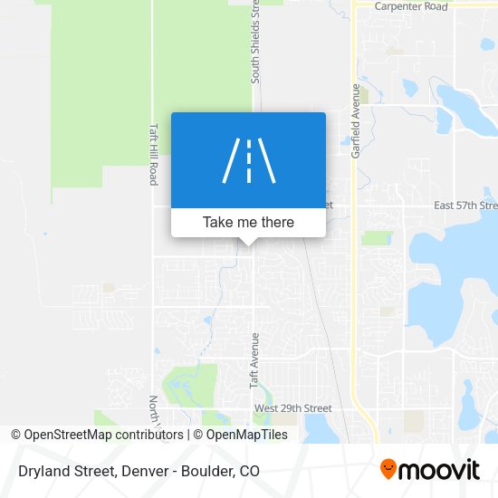 Dryland Street map