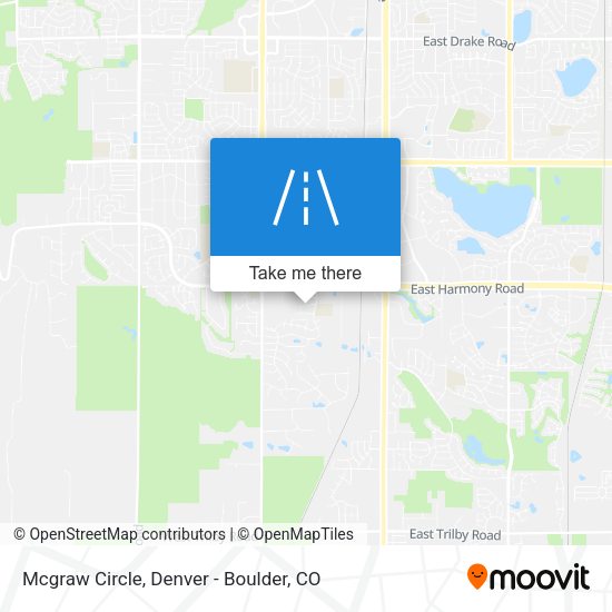 Mapa de Mcgraw Circle