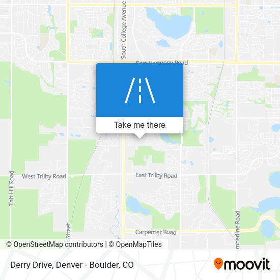 Derry Drive map