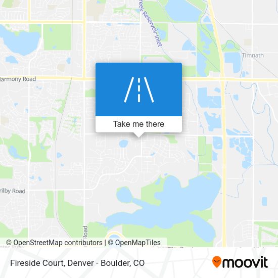 Fireside Court map