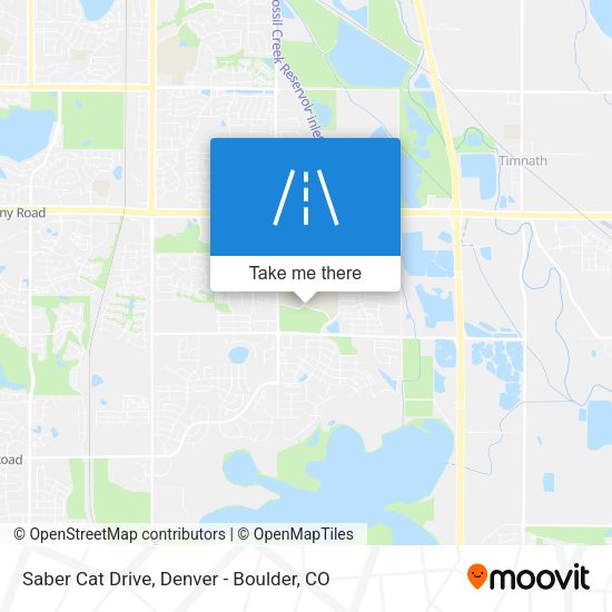 Saber Cat Drive map