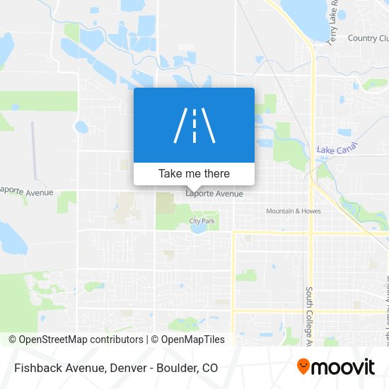 Fishback Avenue map