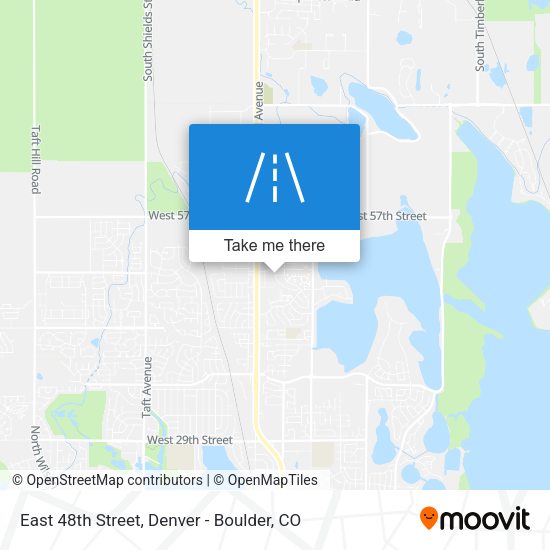 East 48th Street map