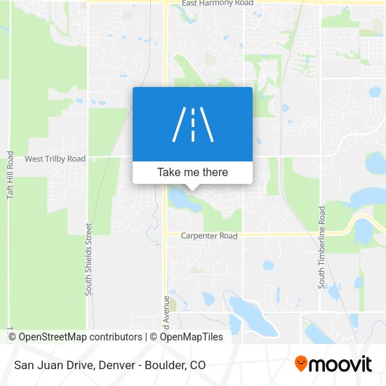 San Juan Drive map