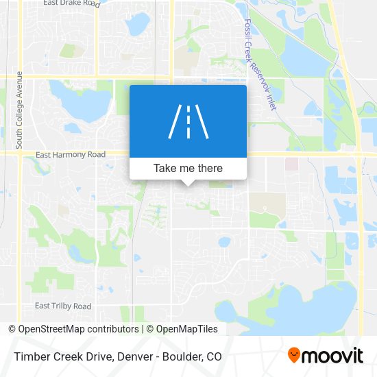 Timber Creek Drive map