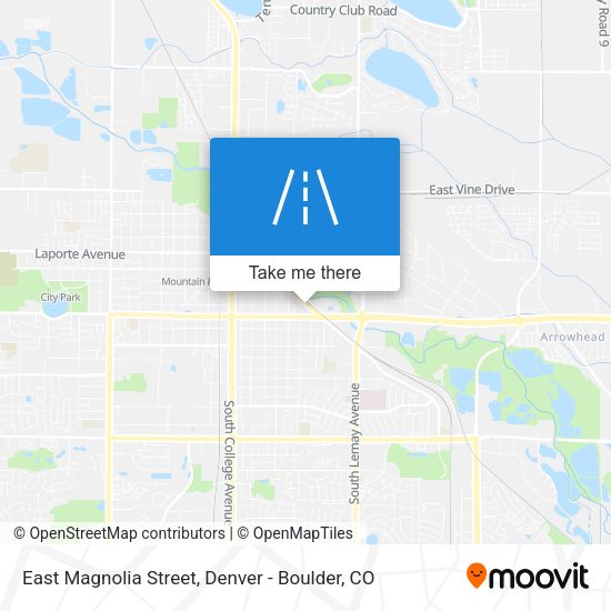 Mapa de East Magnolia Street