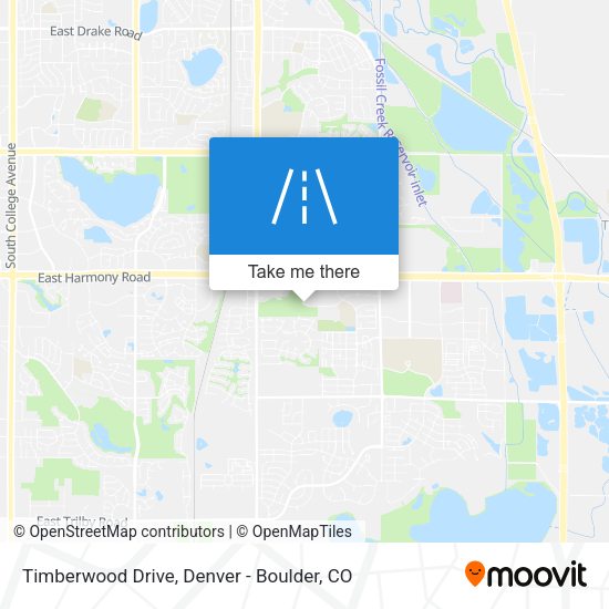 Timberwood Drive map