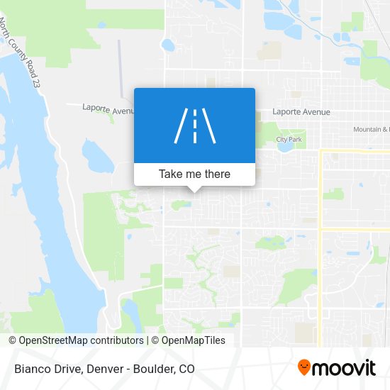 Bianco Drive map