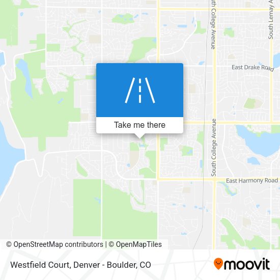 Mapa de Westfield Court