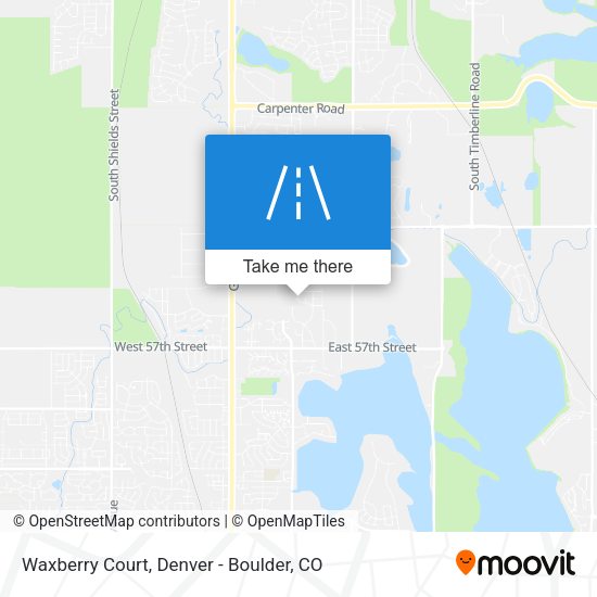 Waxberry Court map