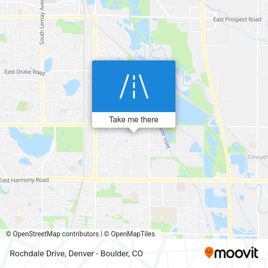 Rochdale Drive map