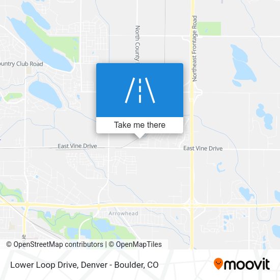 Mapa de Lower Loop Drive