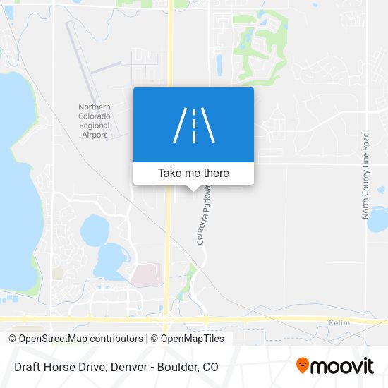 Draft Horse Drive map