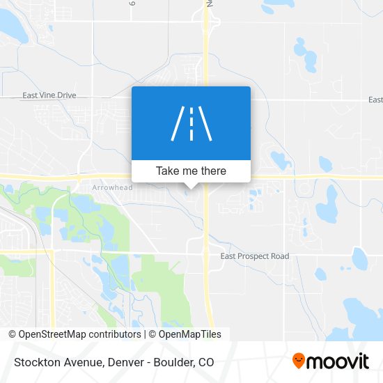 Stockton Avenue map