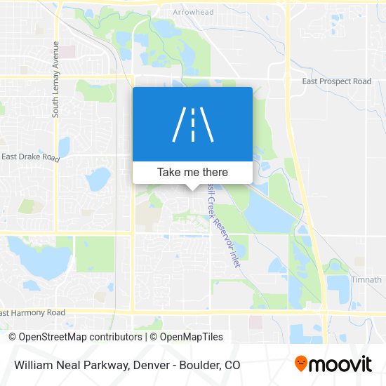 Mapa de William Neal Parkway