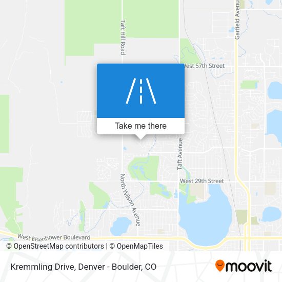 Kremmling Drive map
