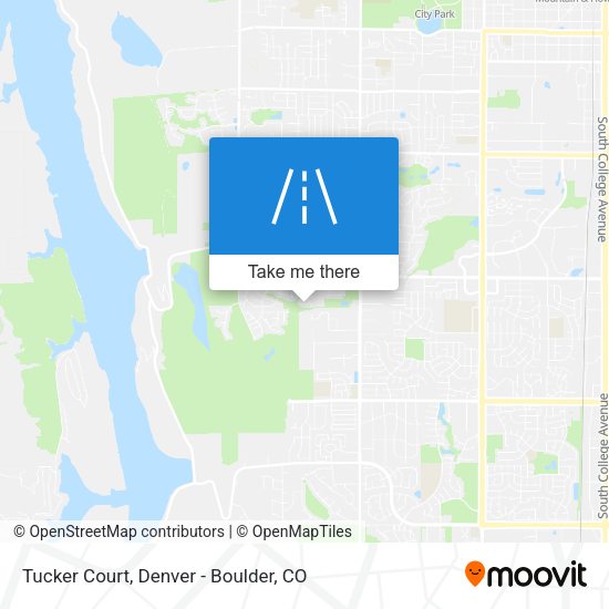 Mapa de Tucker Court