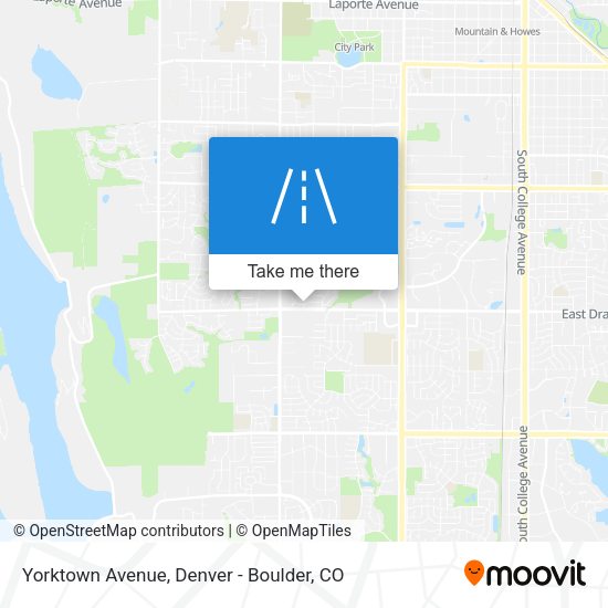 Yorktown Avenue map