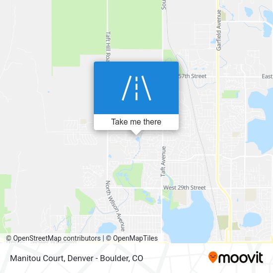 Manitou Court map