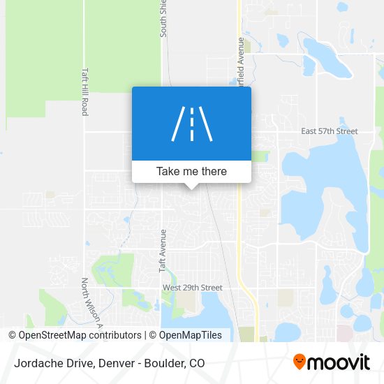 Mapa de Jordache Drive