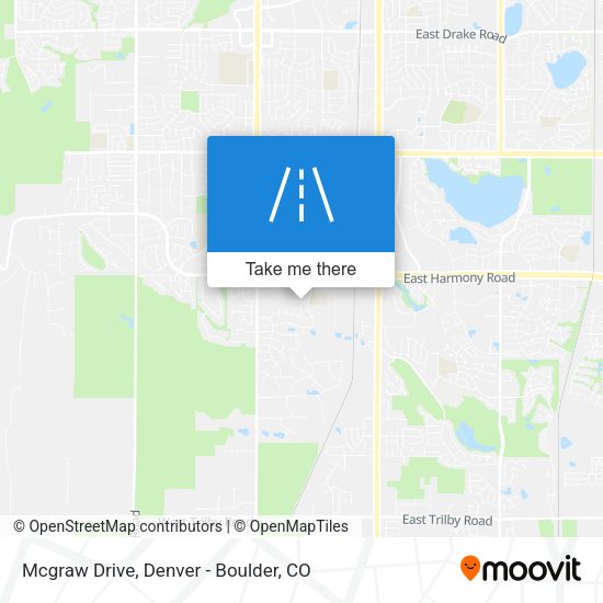 Mcgraw Drive map