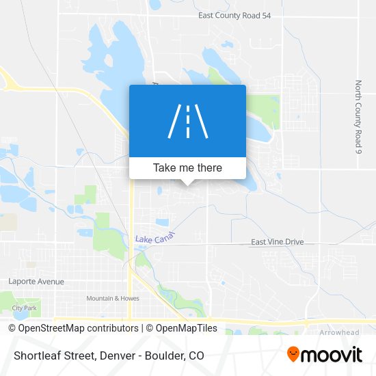 Shortleaf Street map