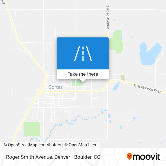 Roger Smith Avenue map