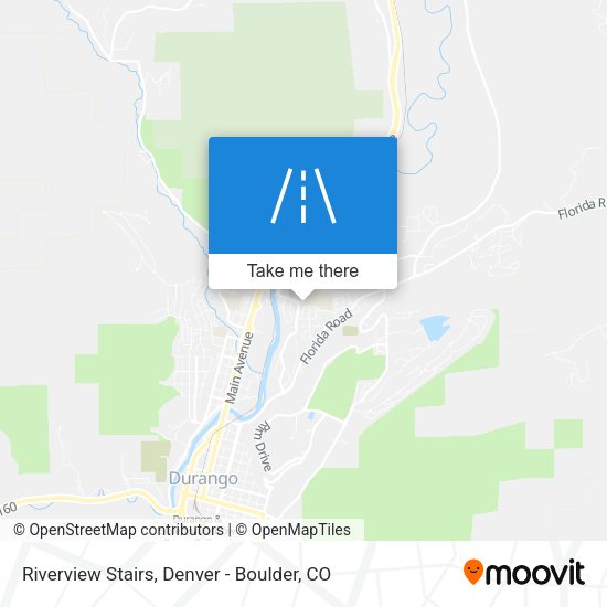 Riverview Stairs map