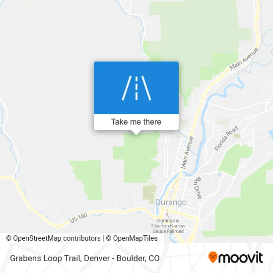 Grabens Loop Trail map