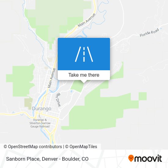 Sanborn Place map