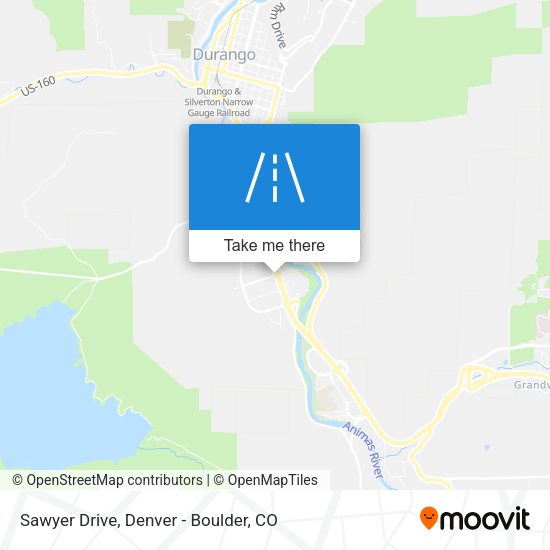 Sawyer Drive map
